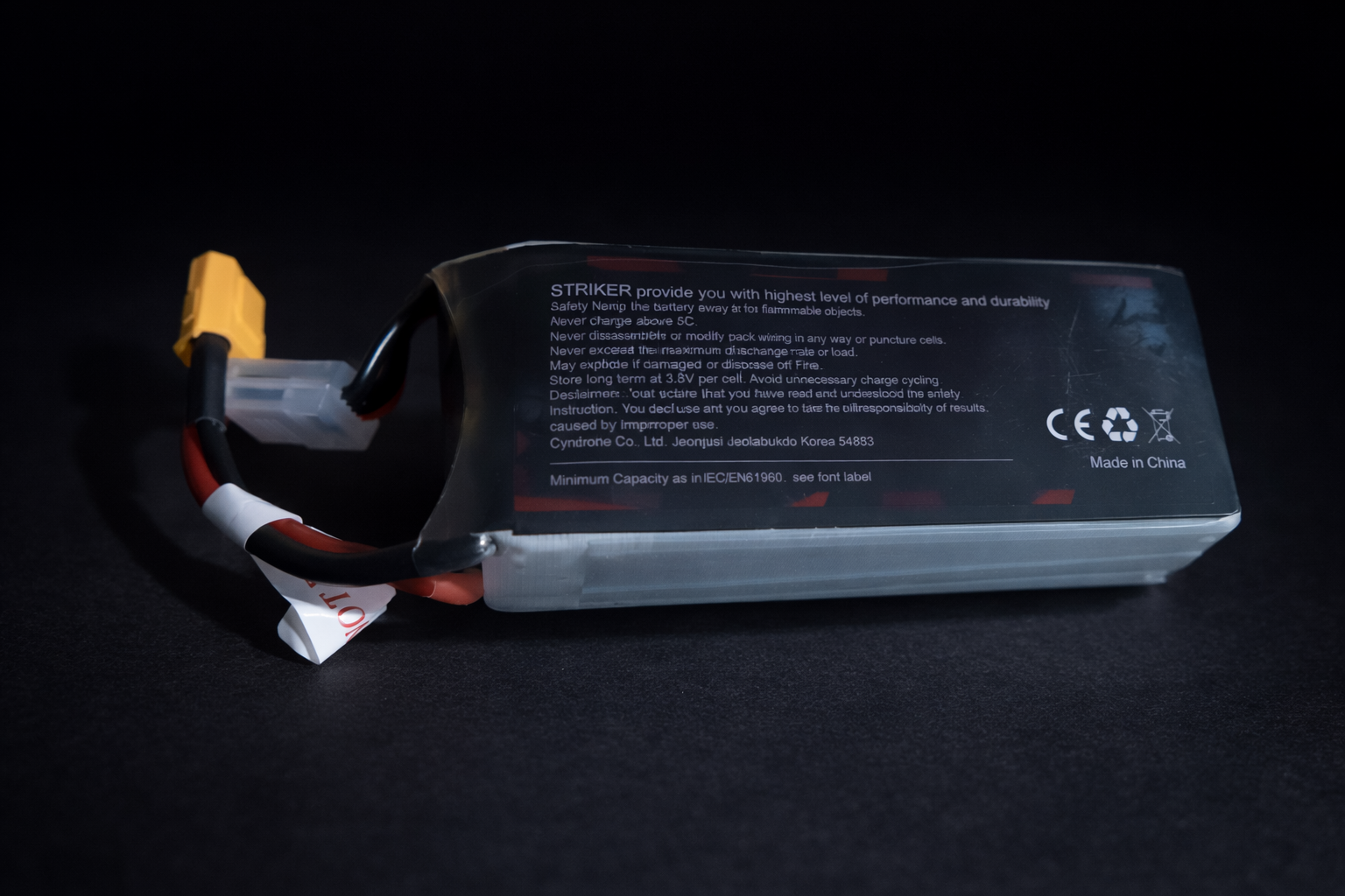 BATERÍA LIPO 2600MAH 14.8V 4 CELDAS